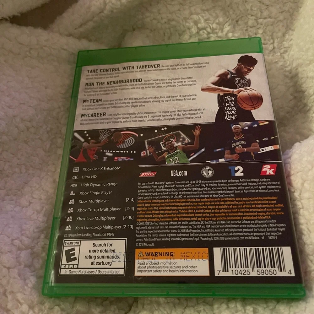 Bundle 3 games for $12! NBA 2K19 -2019 Giannis Antetokunmpo -Xbox -Xbox One Game